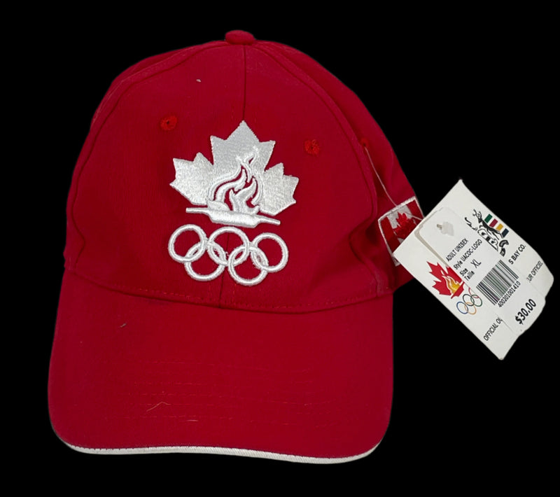 Team Canada. Vancouver 2010 Olympics Hat.  Hudsons Bay, XL Size.