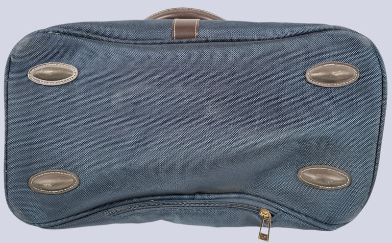 London Fog, Sac de cabine de luxe Westminster 17 pouces, bleu marine