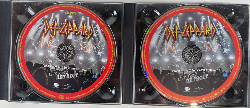 Def Leppard: And There Will Be a Next Time...: Live From Detroit, 2 CDs, 1 DVD