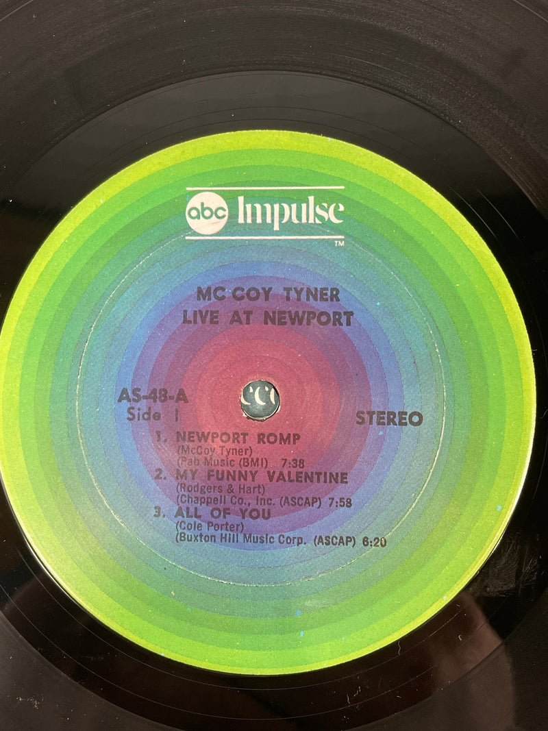 McCoy Tyner, Live at Newport, Impulse, Stereo A-48, Made in USA