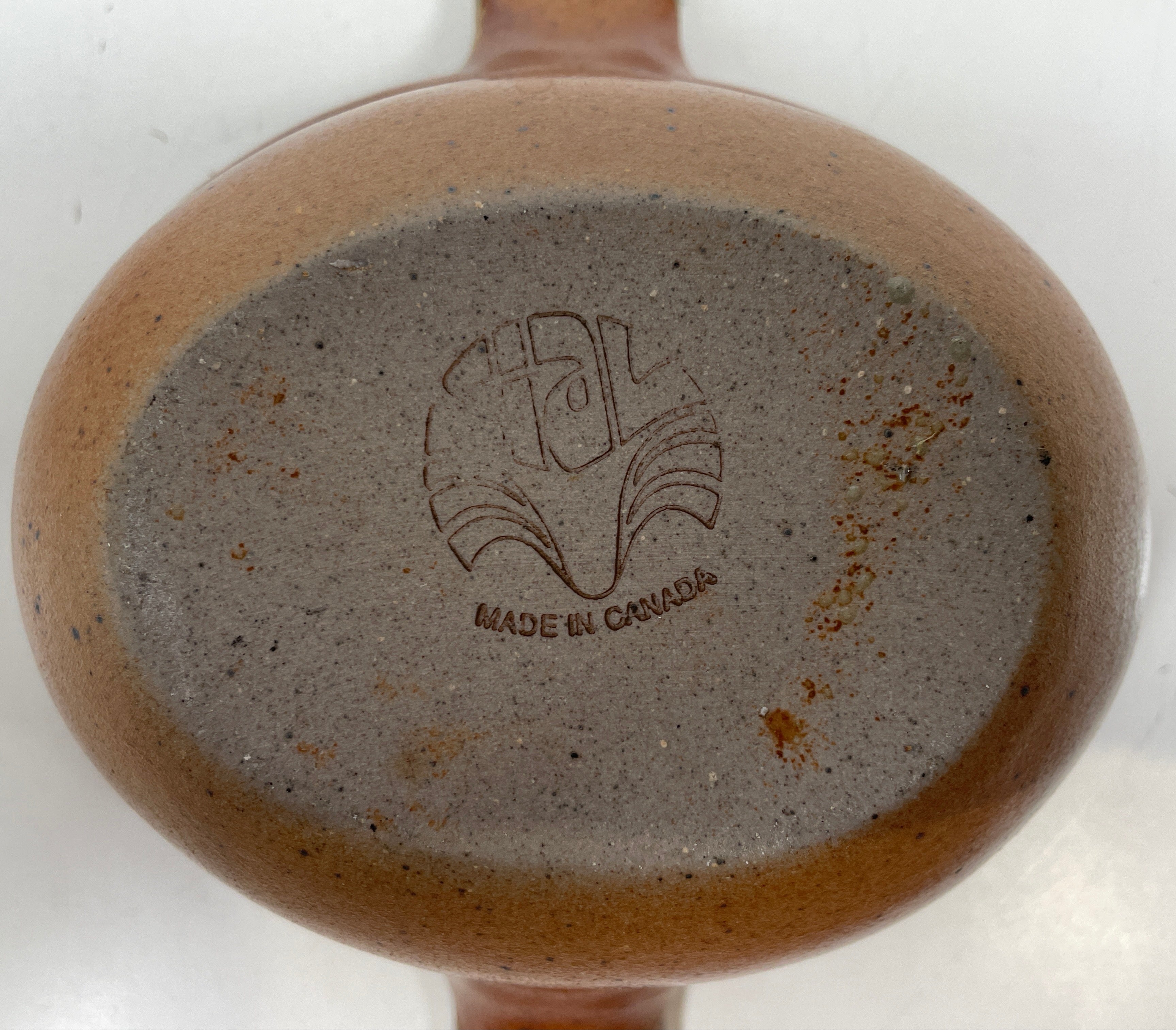 Vintage Sial Small Stoneware Casserole Dish Pottery Designer
