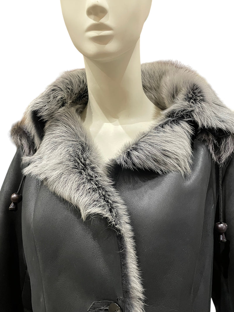 Vintage Original Shearling and Fur Jacket - Size Small