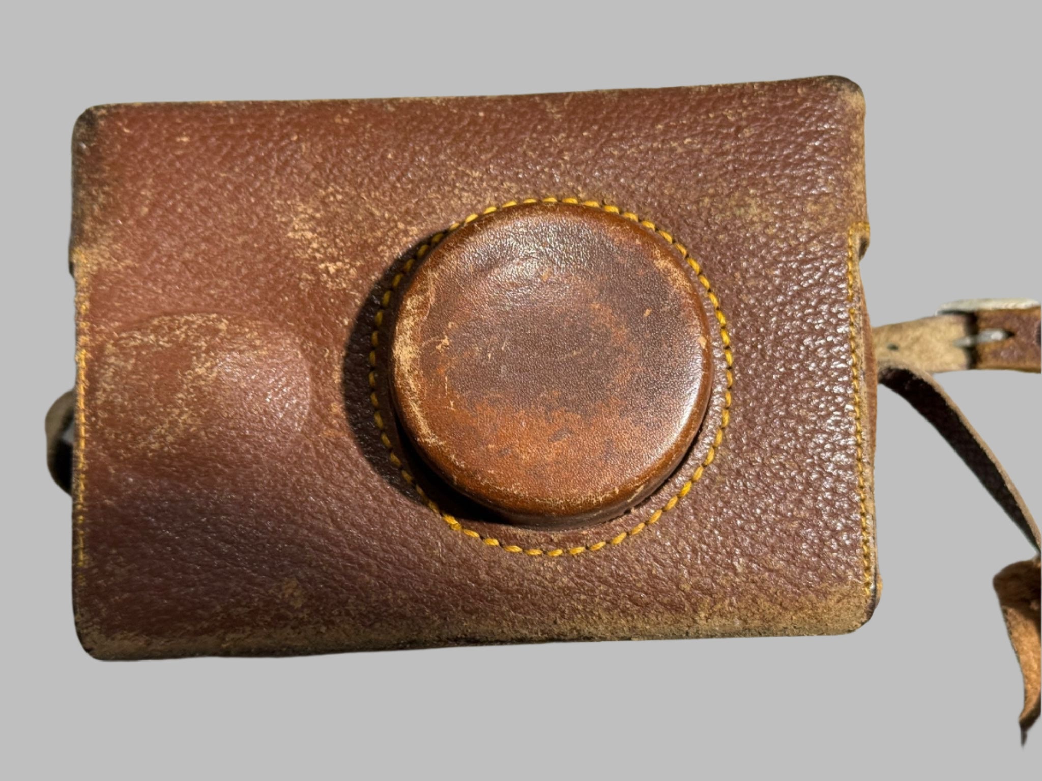 Argus C3 35mm Rangefinder Camera w/ Cintar 50mm f/3.5 Lens + Case – Very Good Condition