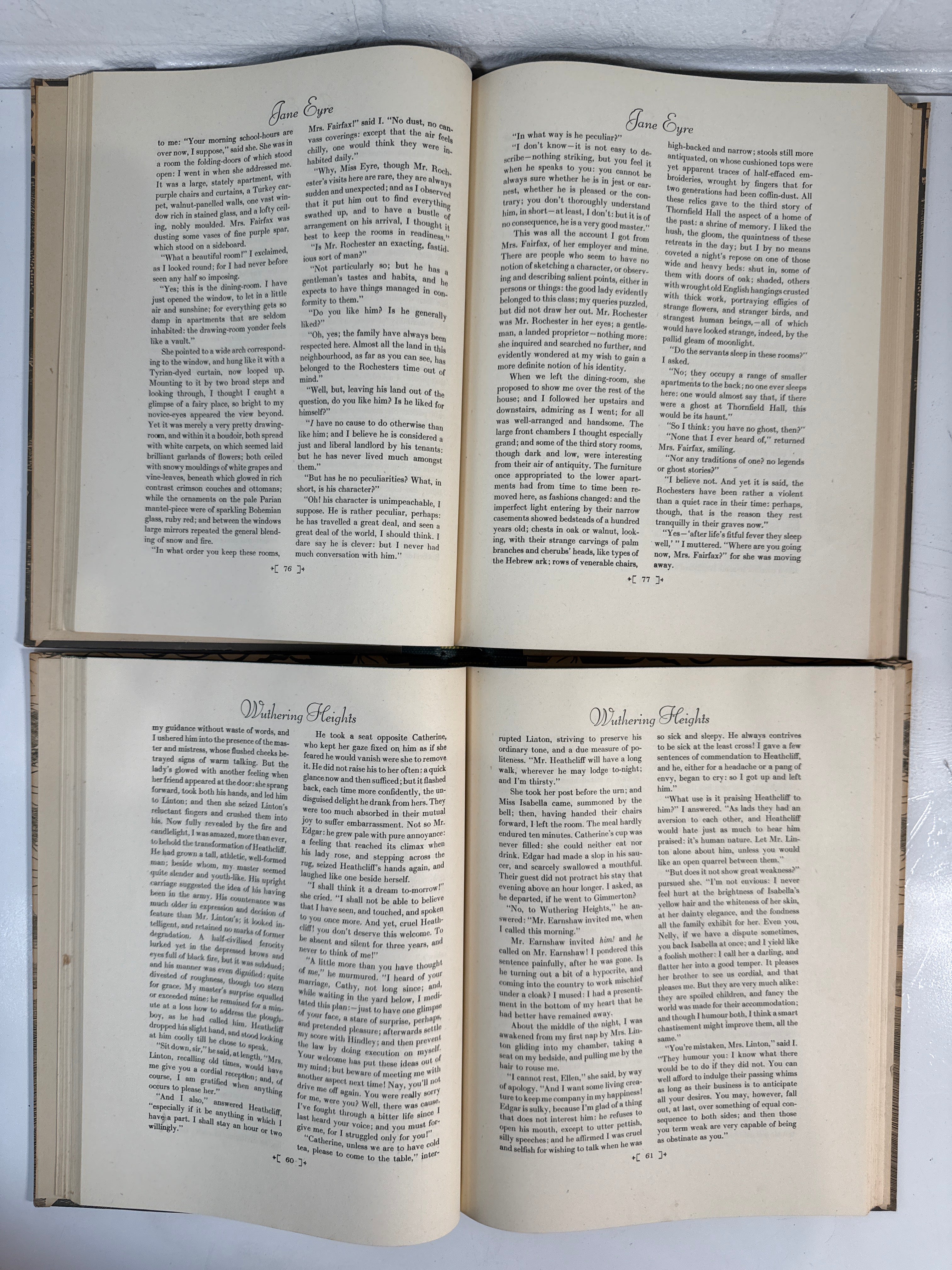 Coffret Brontë 1945 – Jane Eyre et Les Hauts de Hurlevent (Eichenberg)