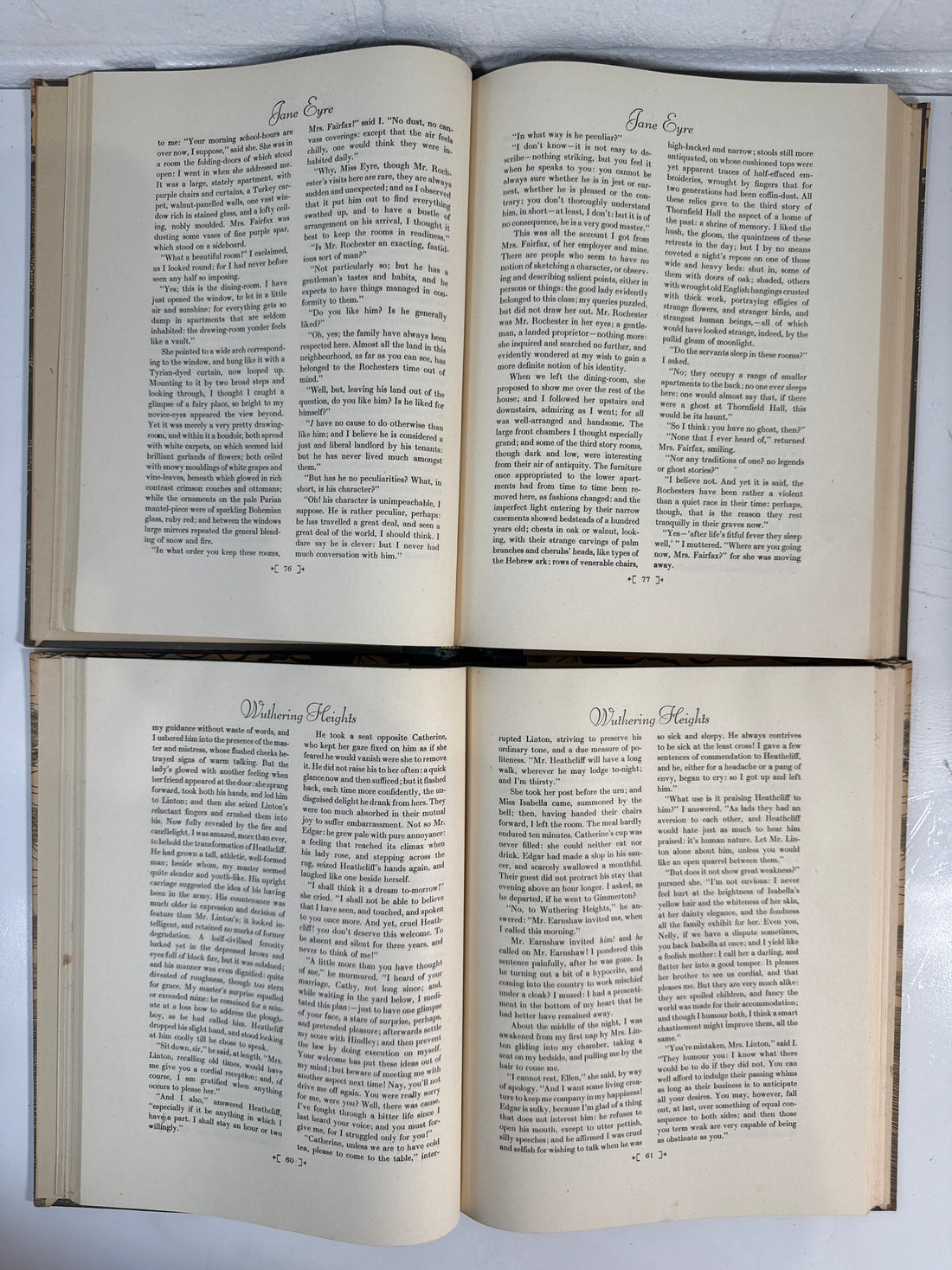 Coffret Brontë 1945 – Jane Eyre et Les Hauts de Hurlevent (Eichenberg)