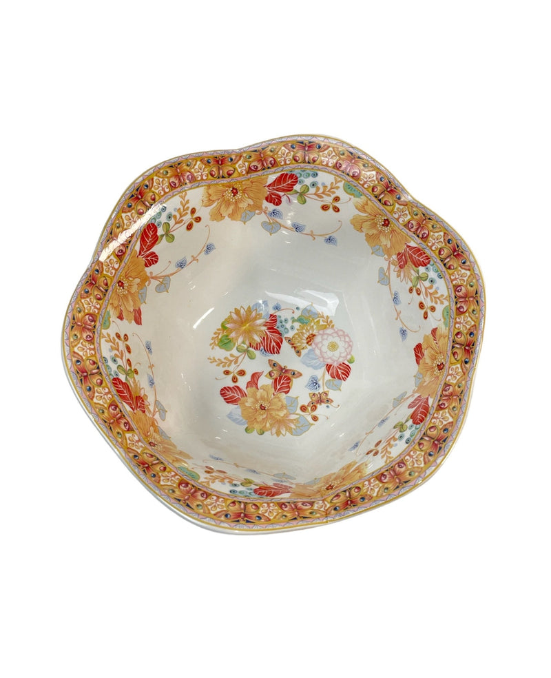 Spode Java Pattern Footed Bowl