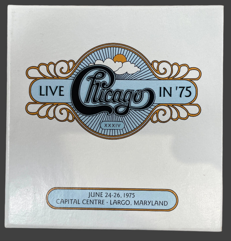 Chicago - Live in '75. Coffret 2 CD, Largo, Maryland