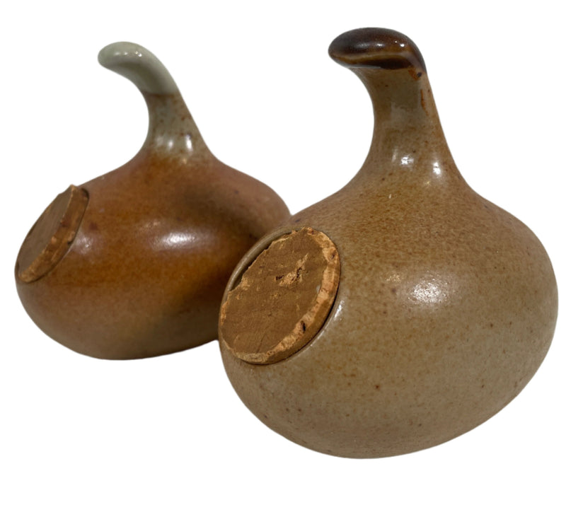 Vintage Sial Stoneware Salt & Pepper Shaker, Hors Serie