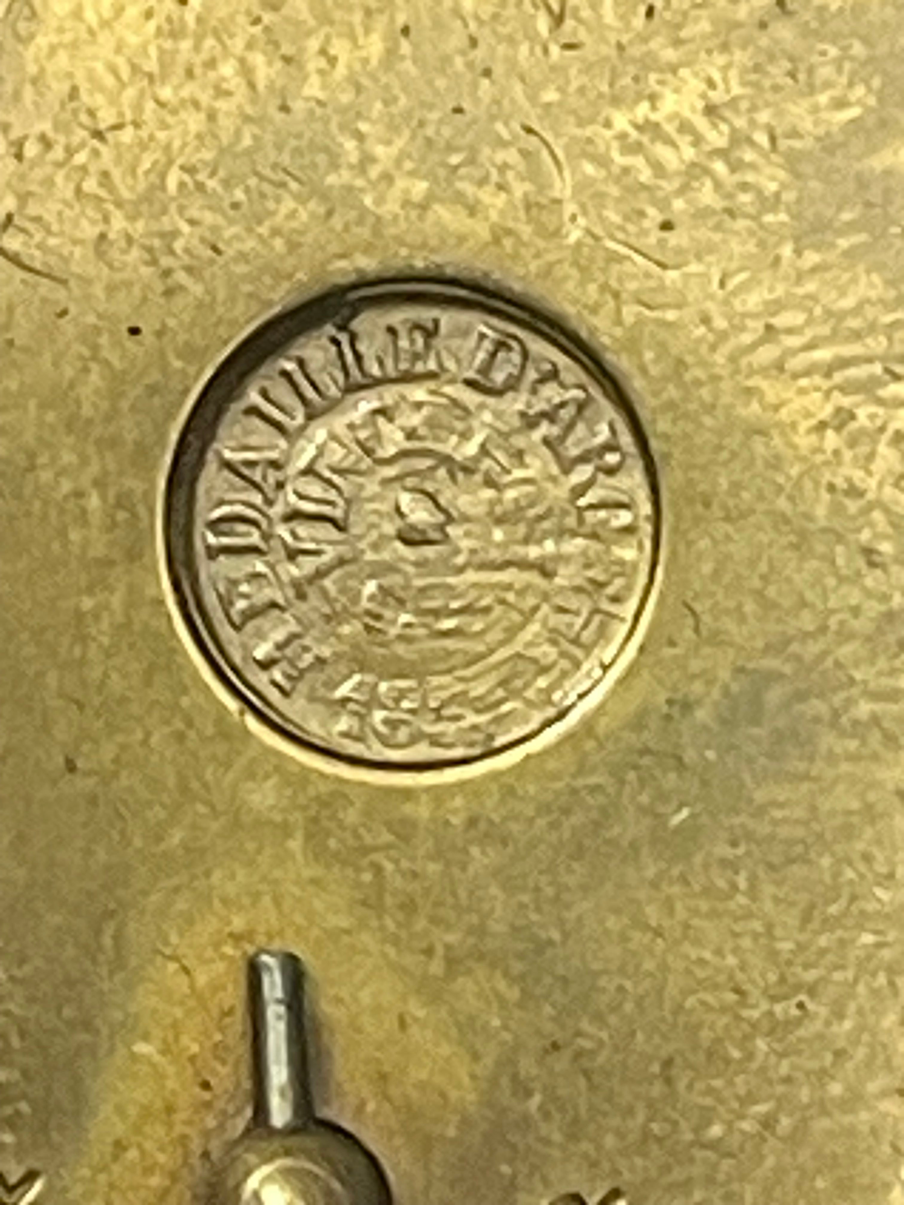 Classic Anglo-French Antique 19th century mantle clock by Dent London with French movement