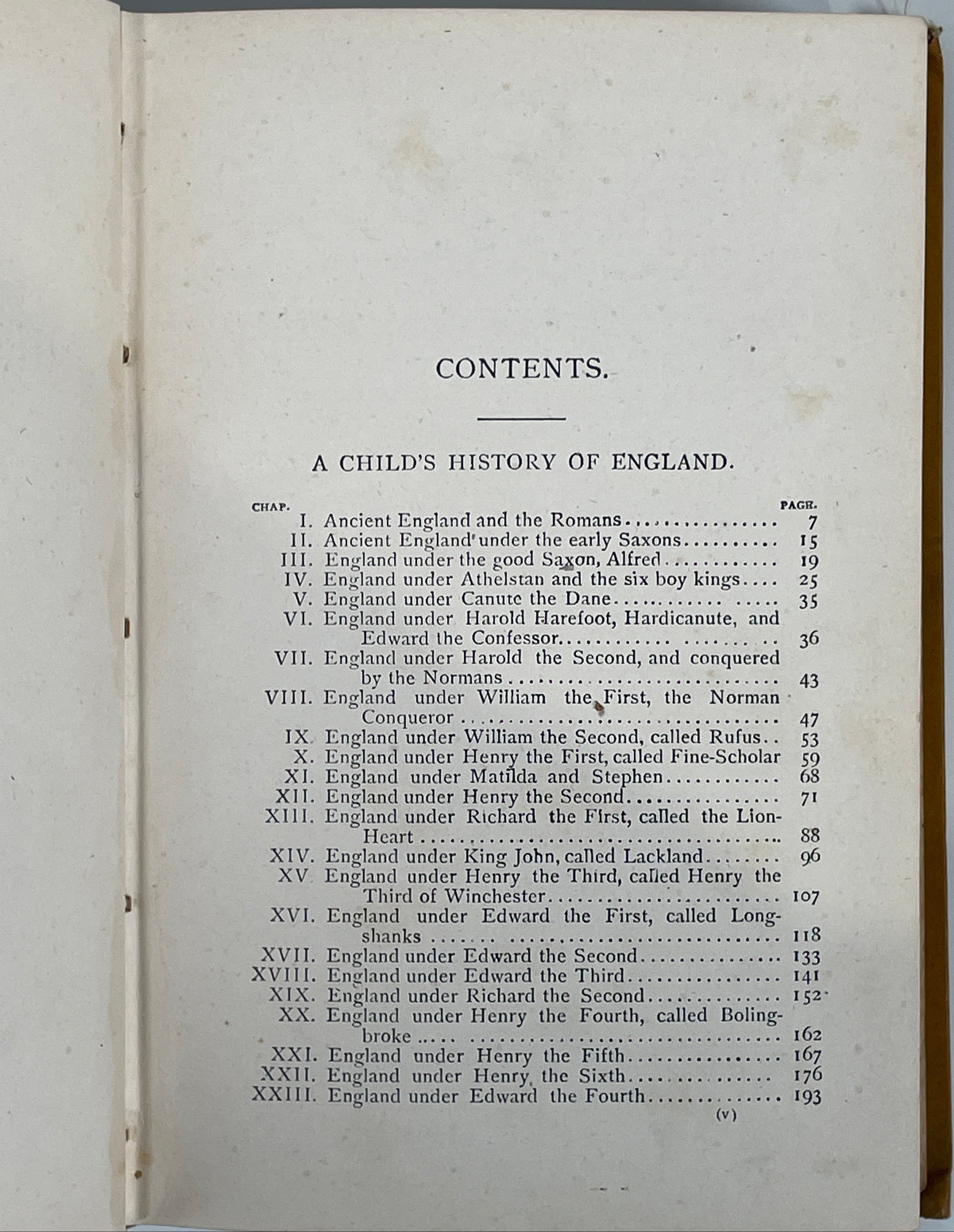 Dicken’s,  A Child History of  England, Illustrated, Lovell, Circa 1800s