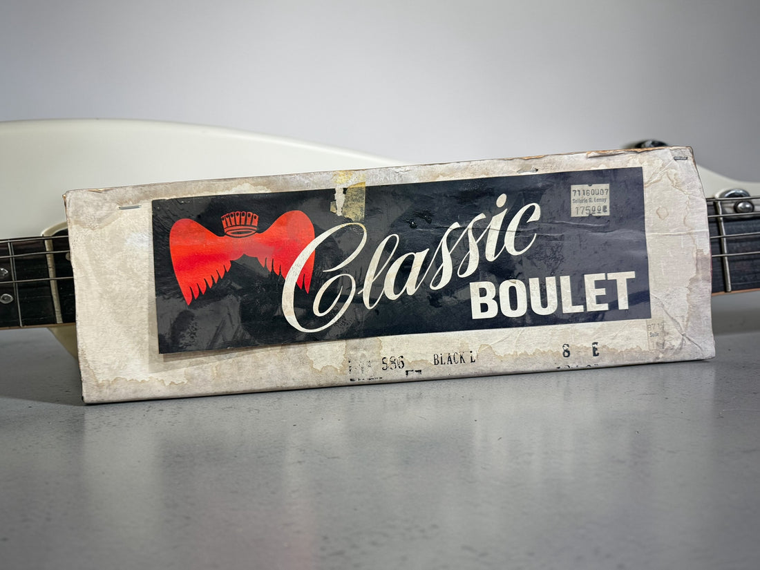 Bottes d'équitation anglaises Boulet « Classic » vintage - Pointure homme 8E - Neuves, jamais portées, avec boîte