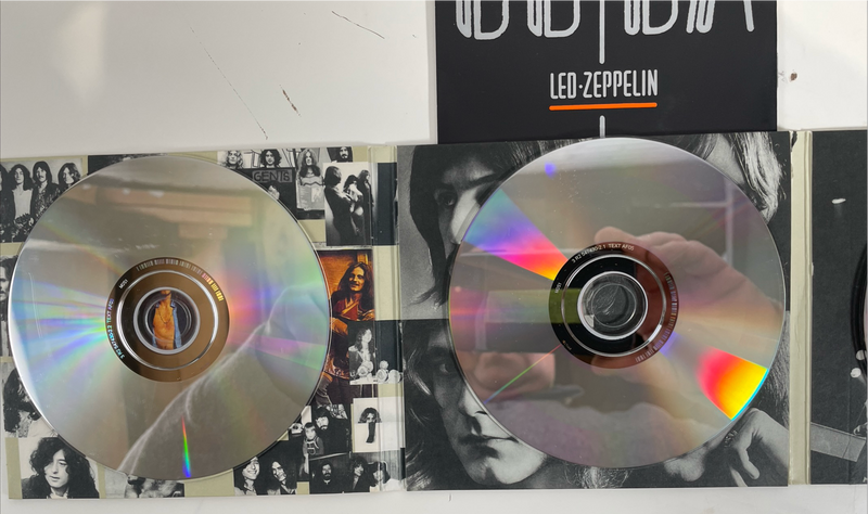 Led Zeppelin, CODA 1983 12x12 Promotional Album Cover Flat Poster Promo