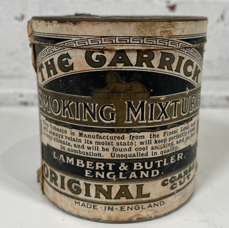 Antique Tobacco Tin. The Garrick. Lambert & Butler. England, Rare Find