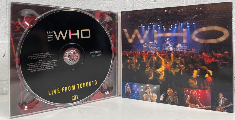 The WHO, Live from Toronto, 2CD, 2006 Immortal,  IMA104201