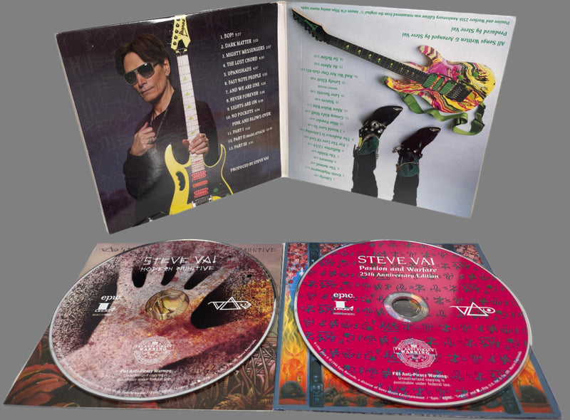 Steve Vai - Modern Primitive/Passion And Warfare (édition 25e anniversaire) 2CD