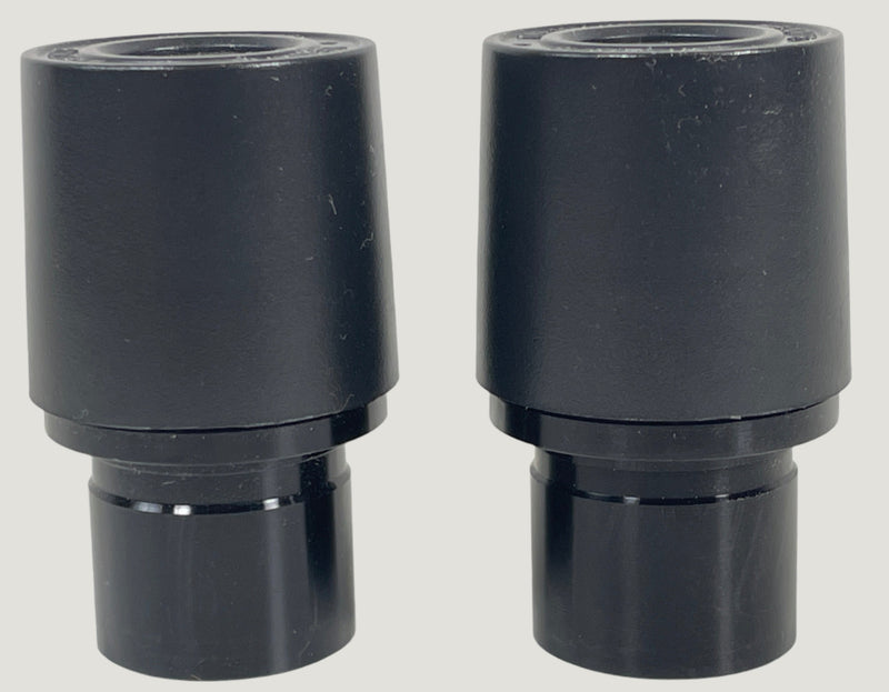 Pair of OMAX WF10X/18 Wide Field Microscope Eyepiece-LIL 28