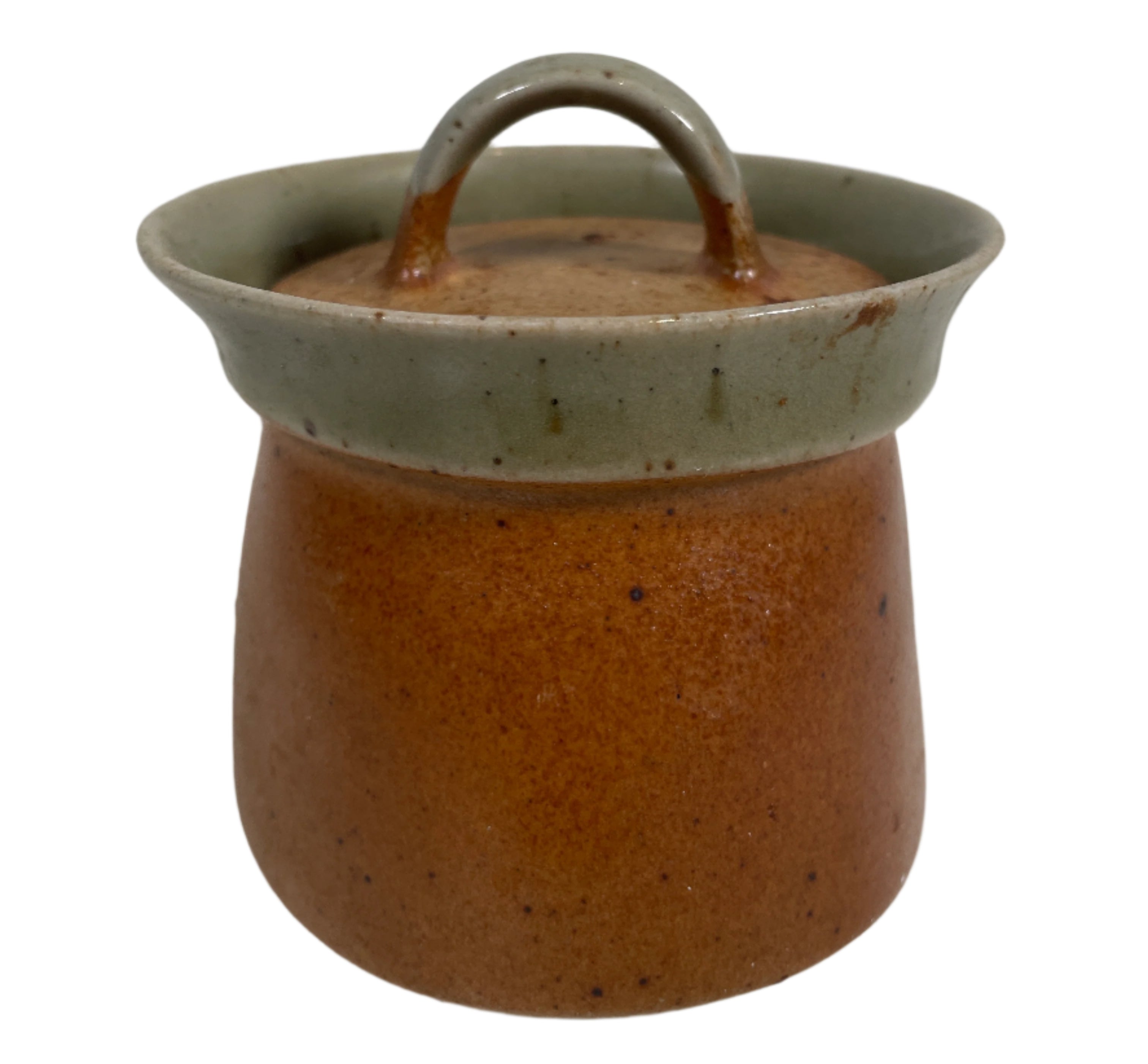 Vintage Sial Stoneware. Pottery Designer Canada.  Sugar Dish