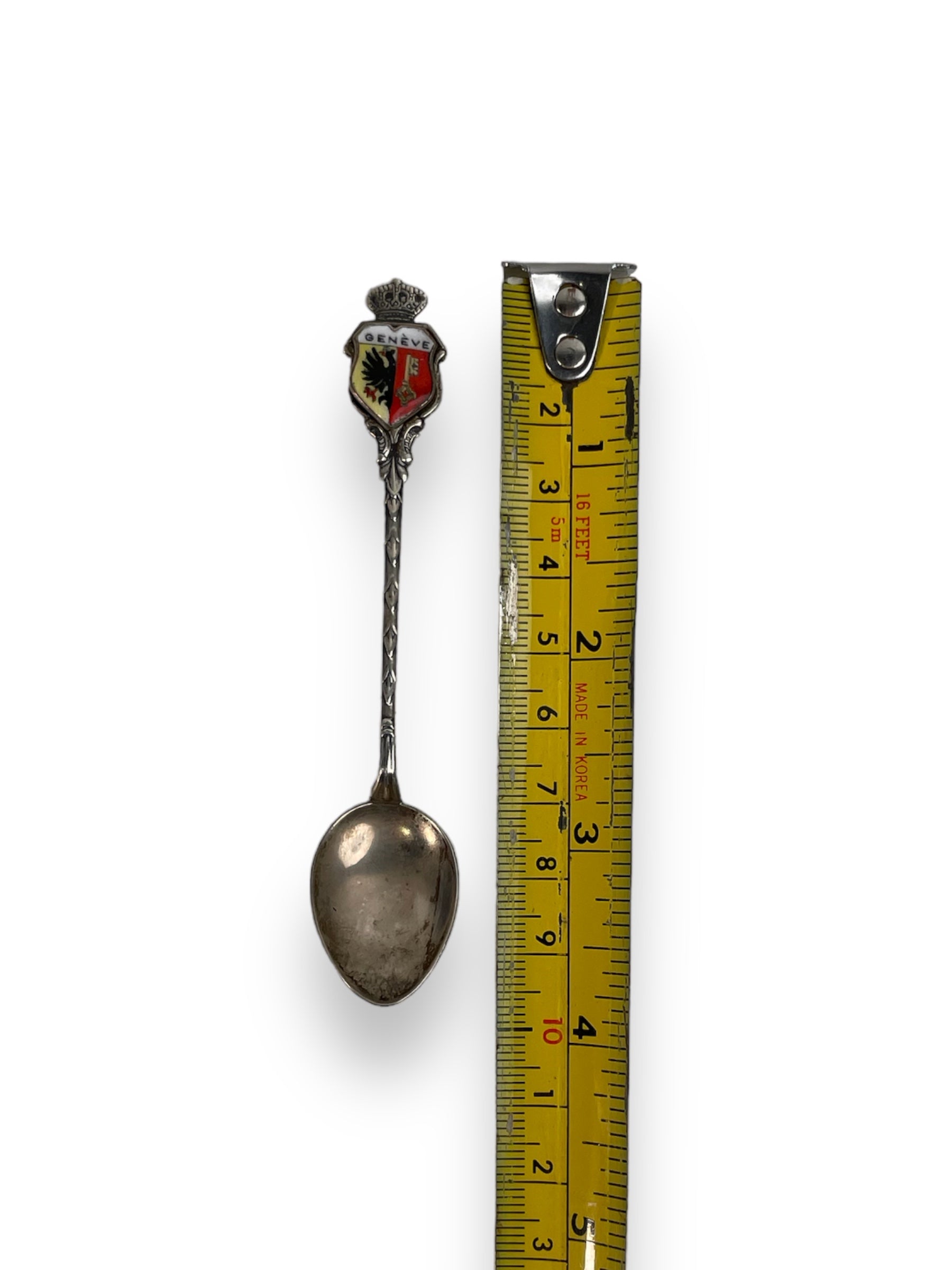 Vintage Souvenir Spoon Collectible from Genève - 80% Silver