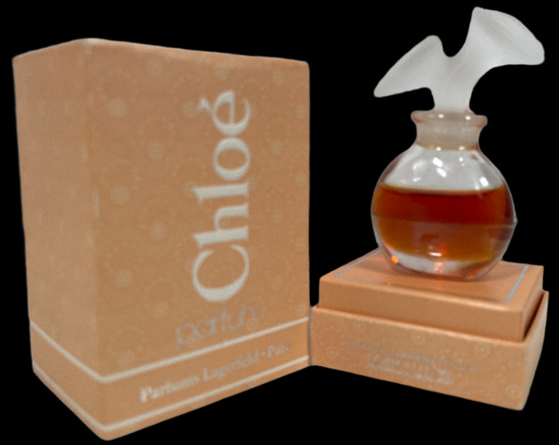 Vintage CHLOE by KARL LAGERFELD - Rare Perfume Bottle  7.5 ML - Box