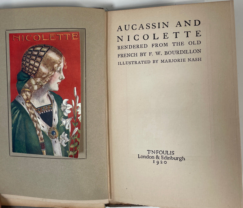 Aucassin And Nicolette: Rendered From The Old French (Hardcover)