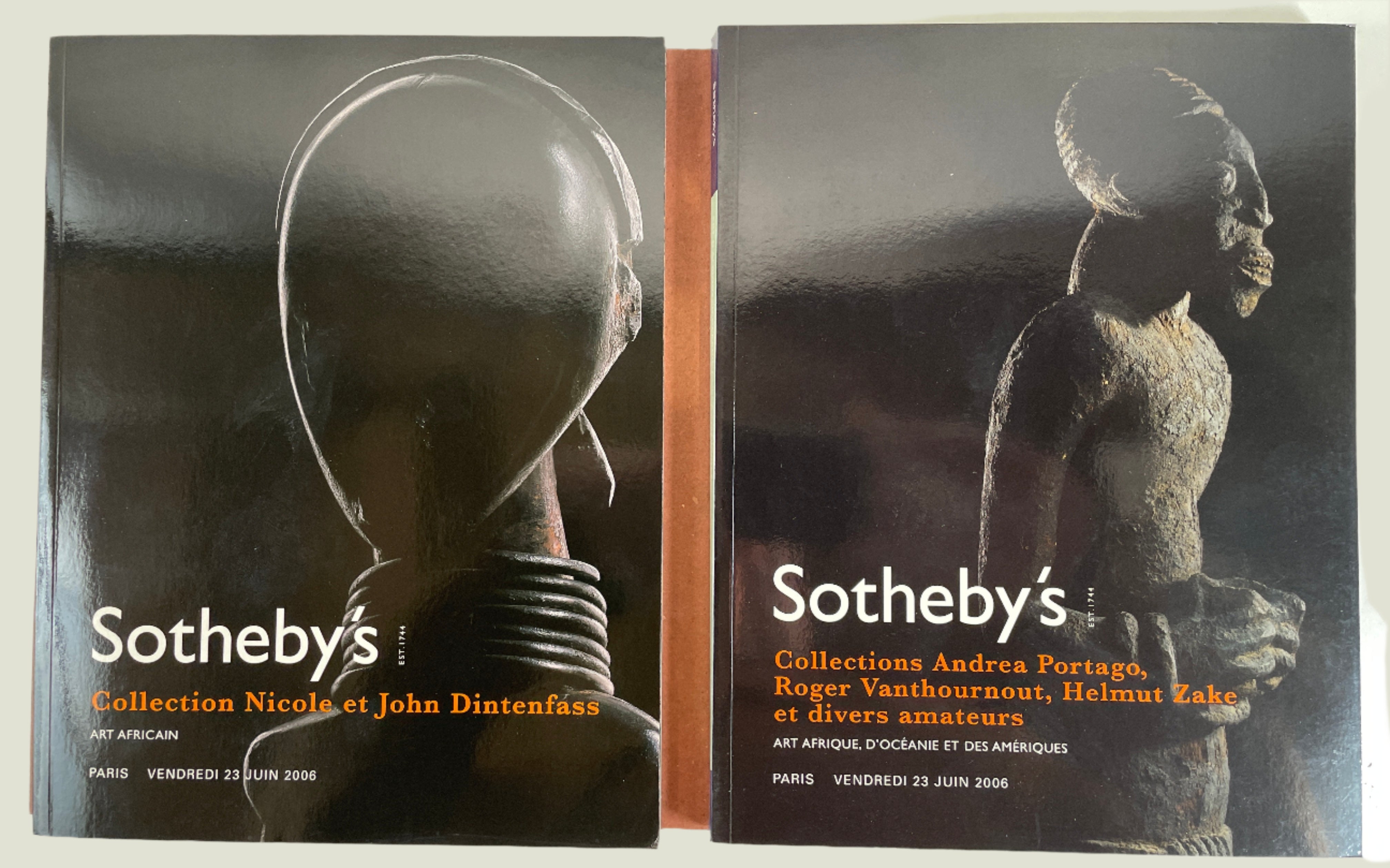 Sotheby’s African Art Auction Catalog Vol. 1 & 2 | June 2006 | Collectible Reference Books.