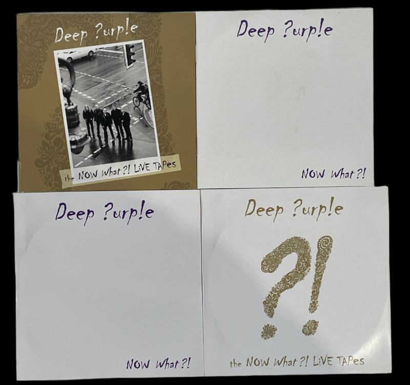 Deep Purple, et maintenant ?! Double CD Digipak en édition limitée or.