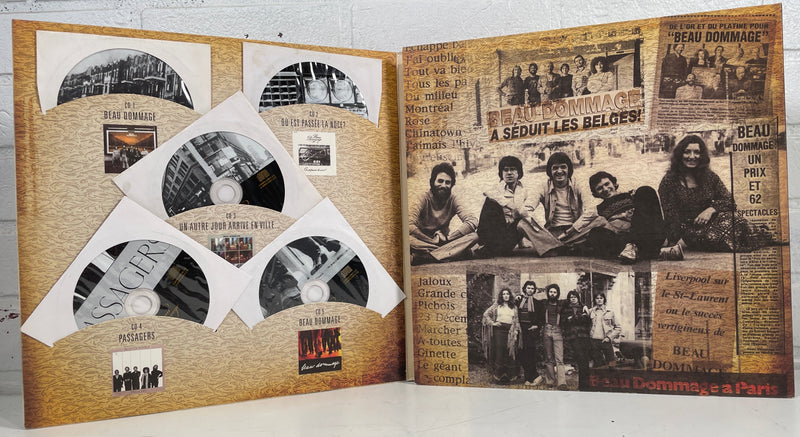 Beau Dommage, L'Album de Famille. COFFRET 2 DVD 7 Disques French Rock Rare