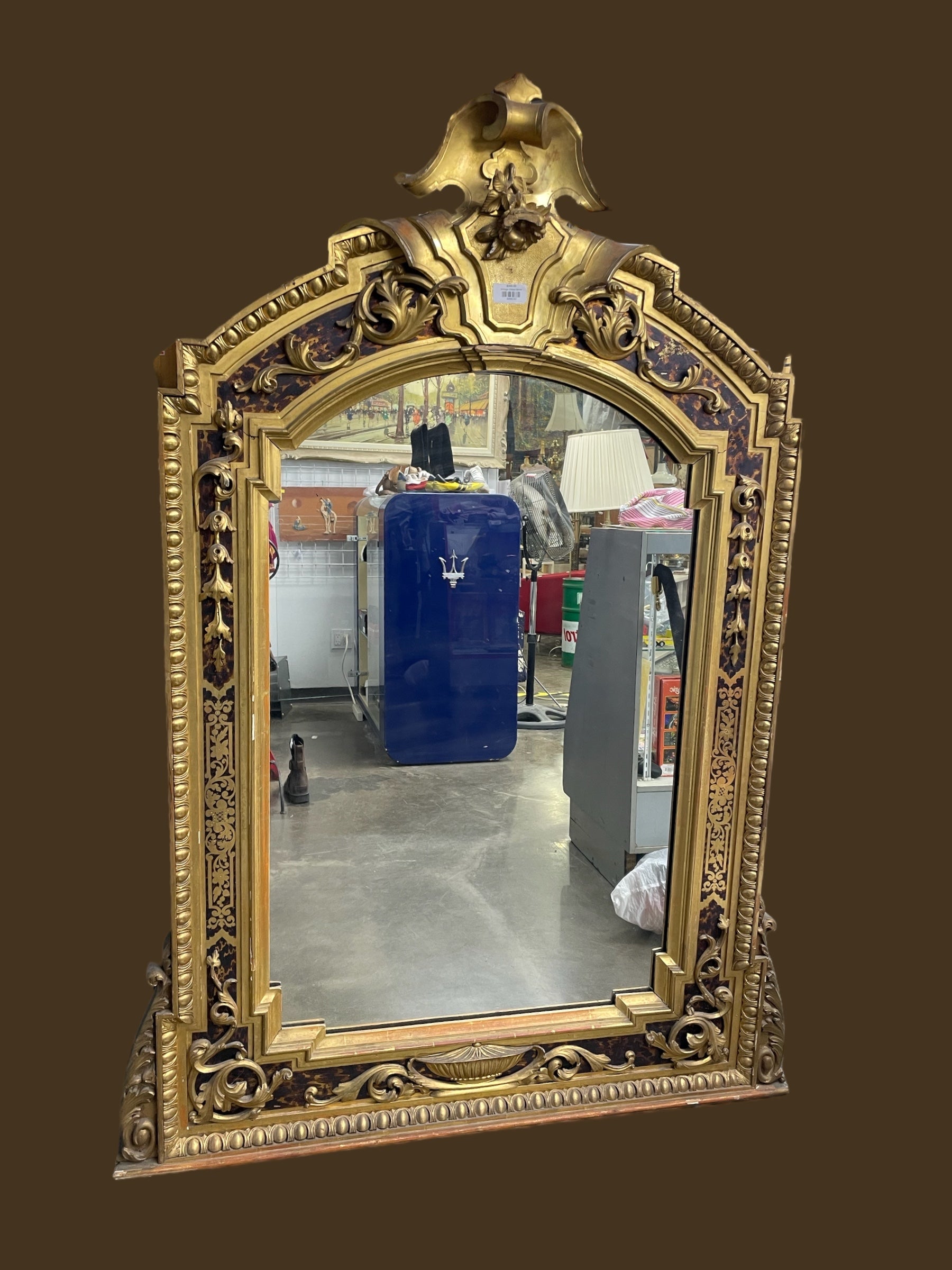 Vintage Gilded Mirror