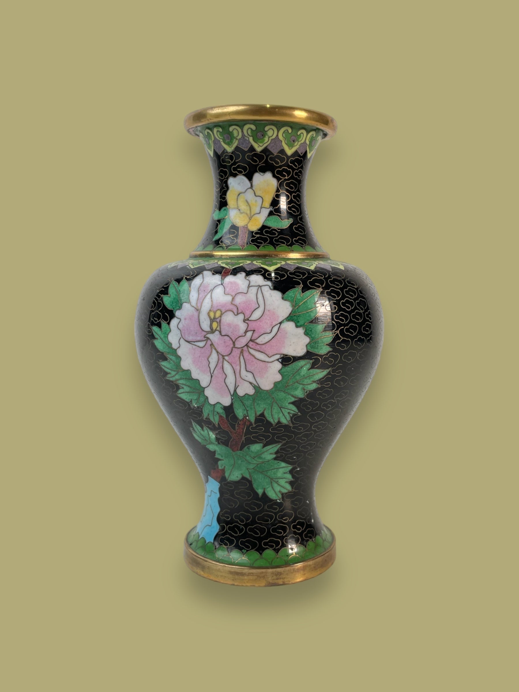 Vase floral vintage