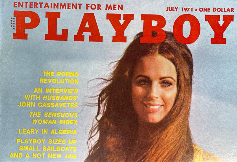 Playboy Magazine - July 1971-Kay Sutton-Linda Evans-Heather Van-