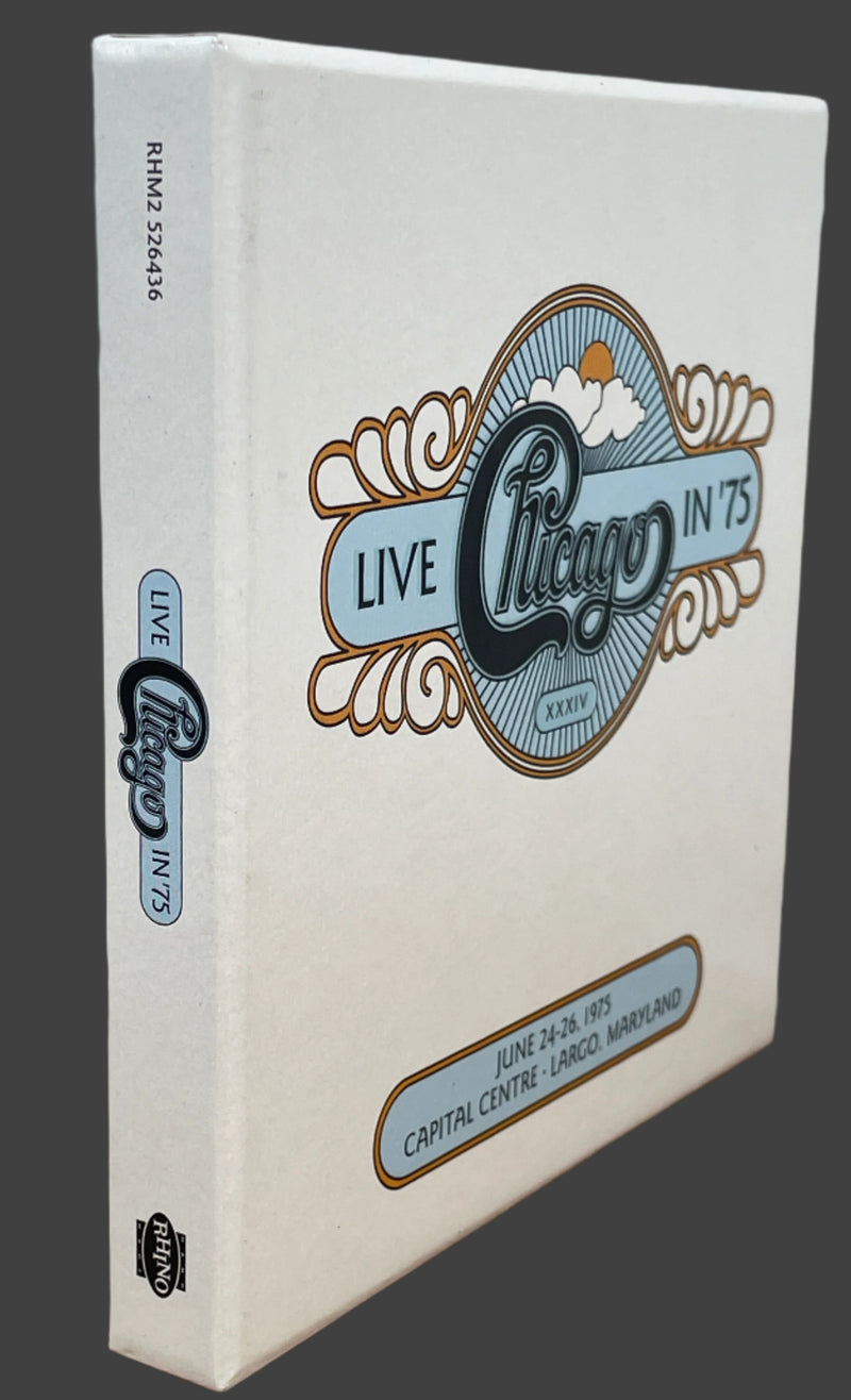 Chicago - Live in '75. Coffret 2 CD, Largo, Maryland