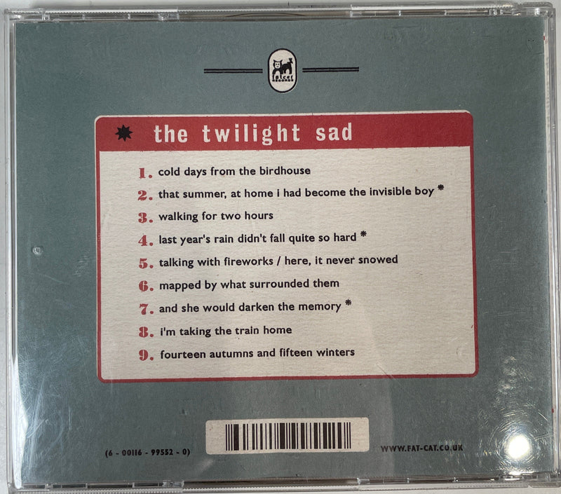 The Twilight Sad Fourteen Autumns and Fifteen Winters  Ltd Edition Promo CD 2007