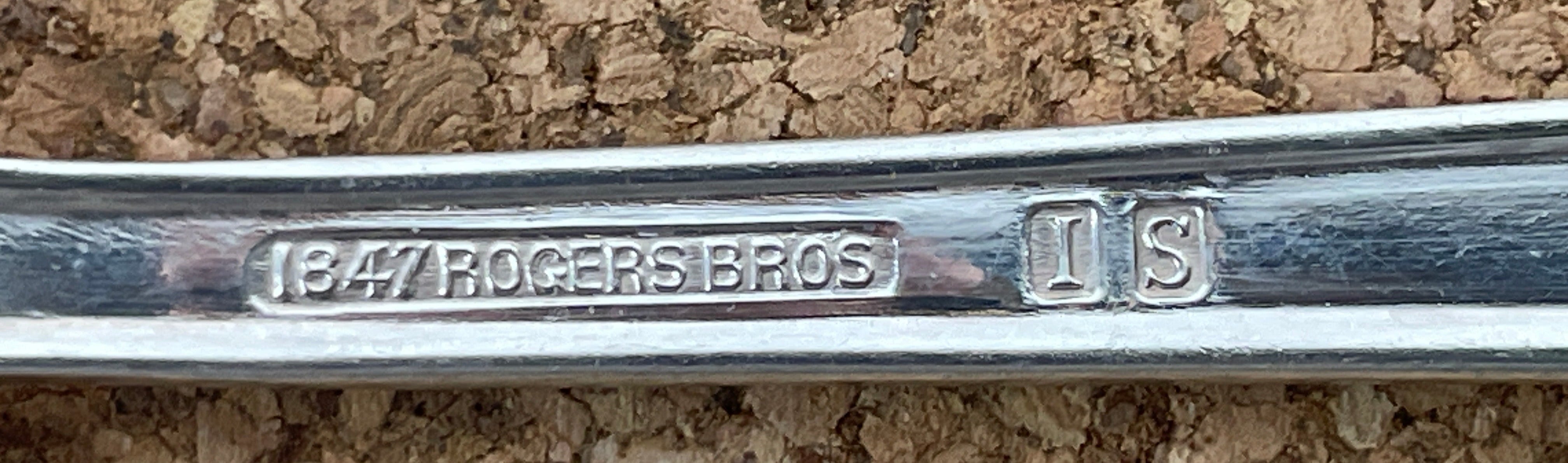 Set of 12 Rogers Bros. Silverware Salad-Desert Forks