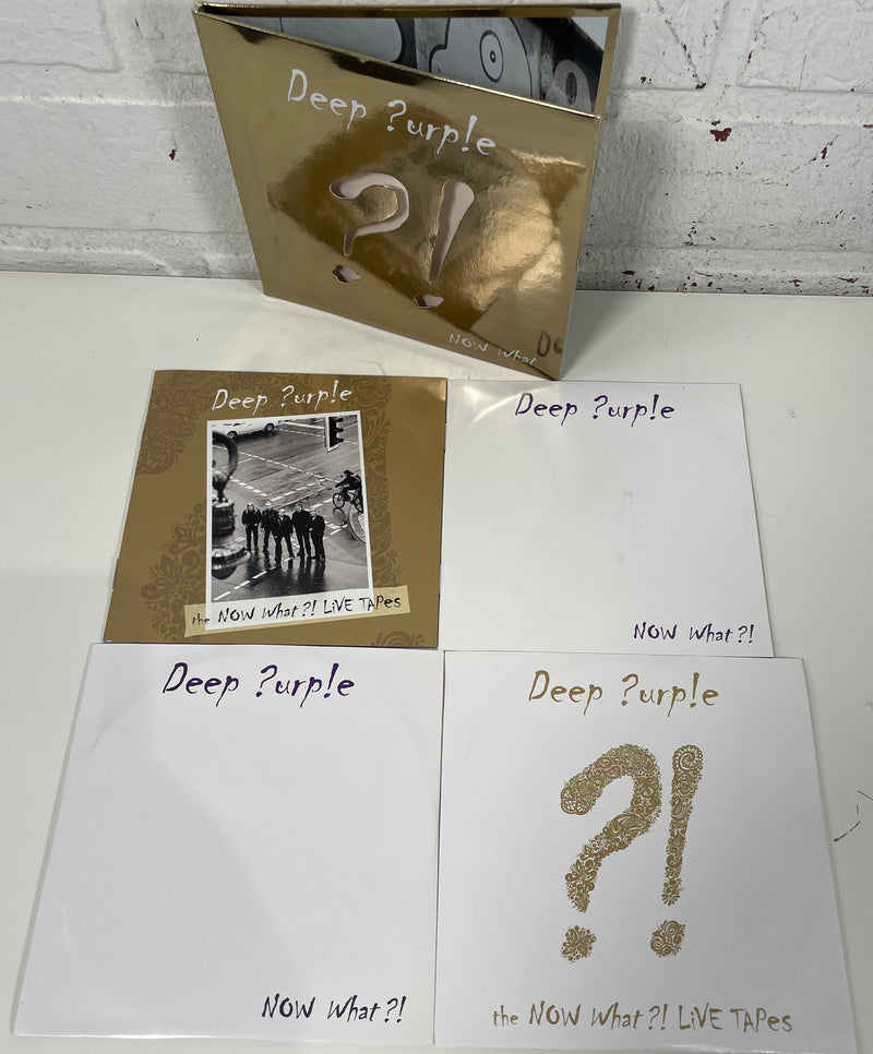 Deep Purple, Now What?! Limited Gold Edition Digipak Double CD.