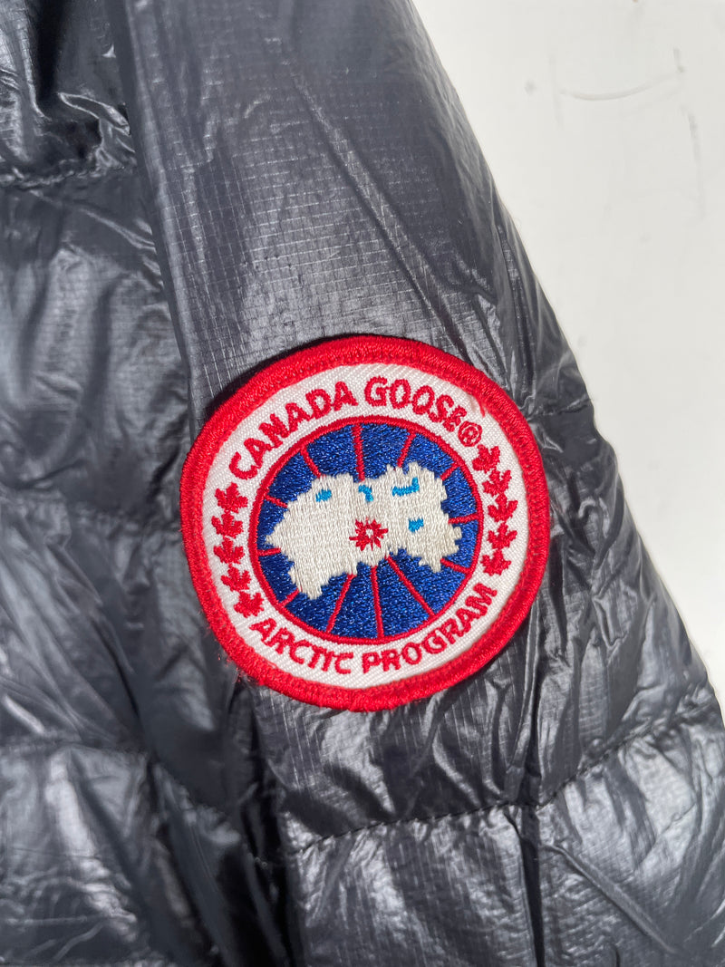 Canada Goose Light Down, Puffer Jacket, Medium Size, With Hoodie