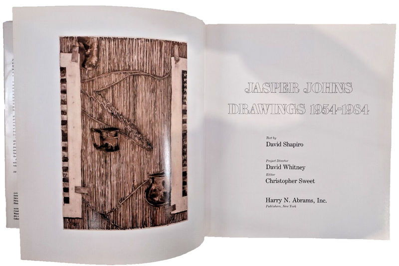 Jasper Johns Drawings, 1954-1984 By Shapiro, David