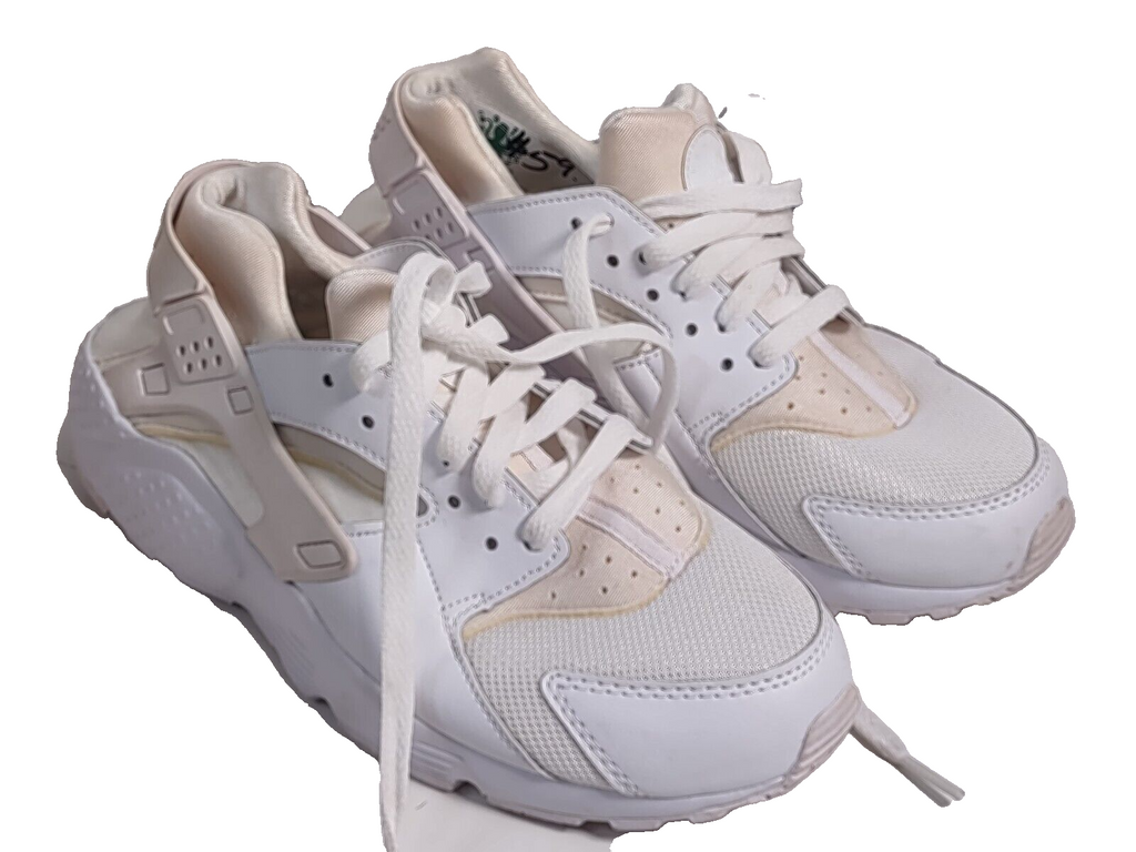 Nike huarache white size 6 sales