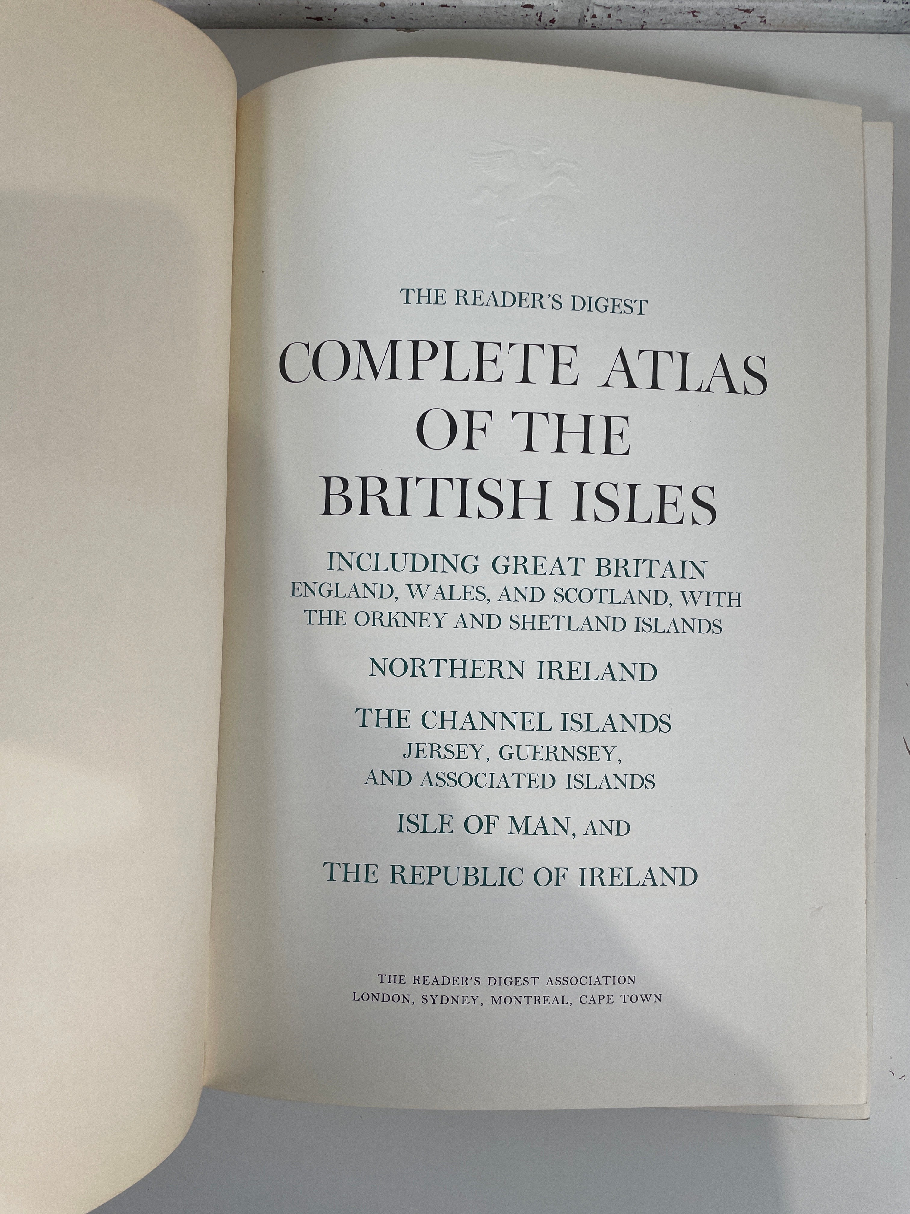 The Readers Digest , Complete Atlas of the British Isles,  First Edition 1965