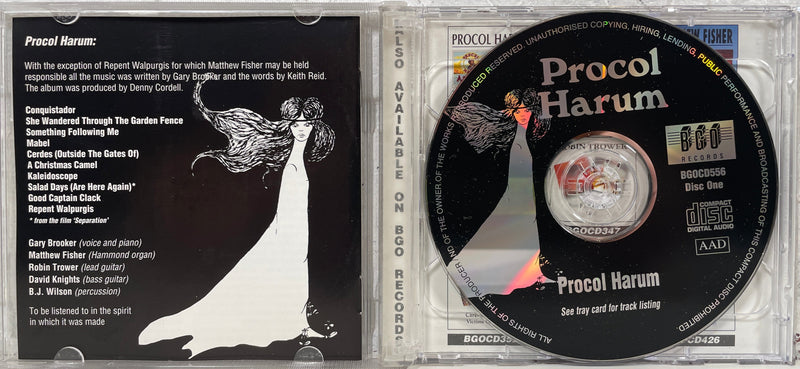 PROCOL HARUM - PROCOL HARUM/SHINE ON BRIGHTLY (2CD 2002)