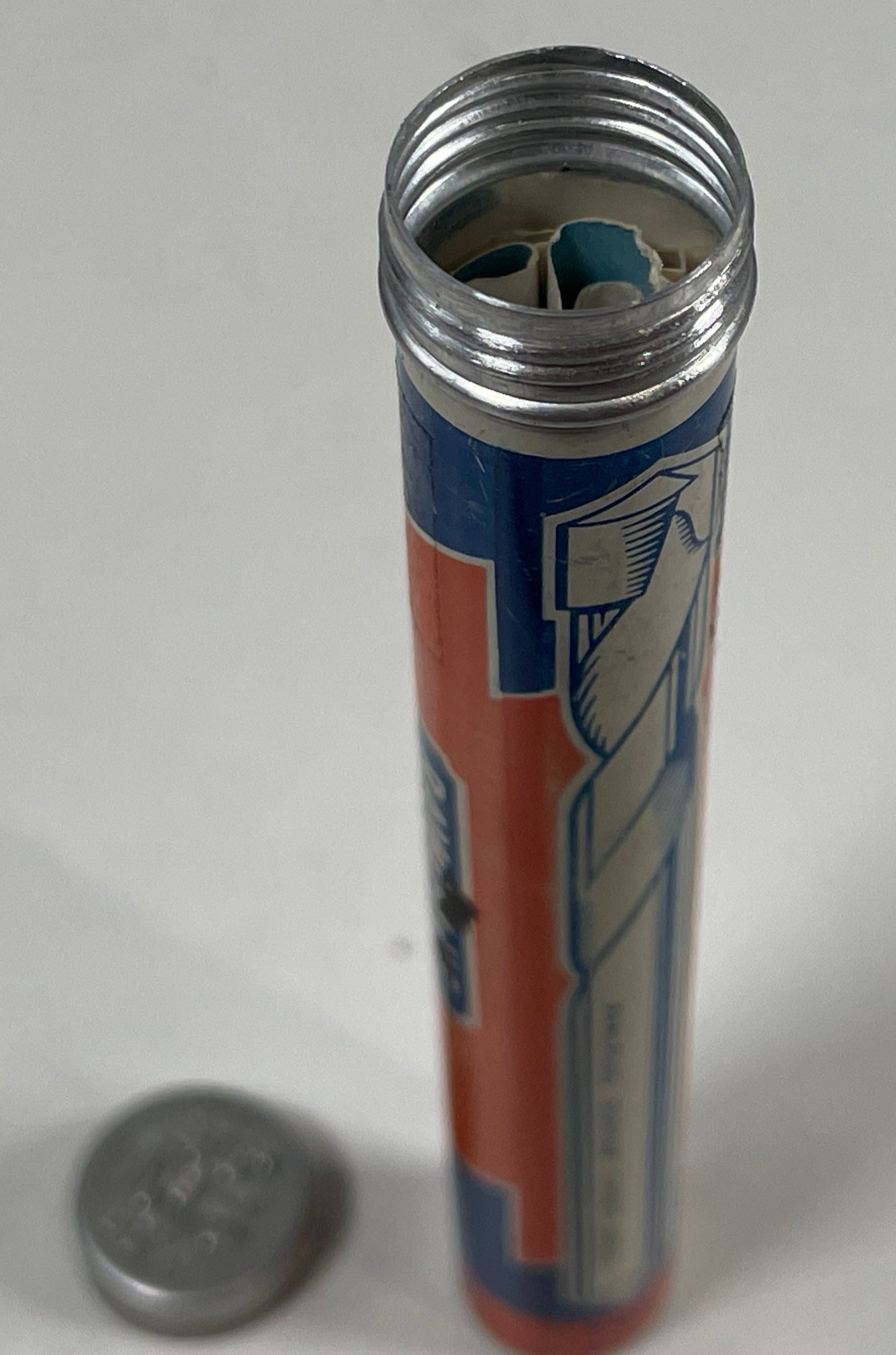 Vintage Rawlplug Drill Bit Tin, Durium , With Manual Inside. Empty TIN Container