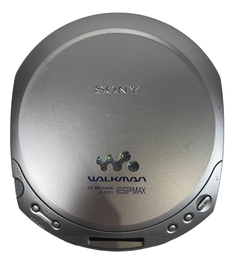 Vintage SonyD-E221 CD Walkman. Tested Like New ESP Max