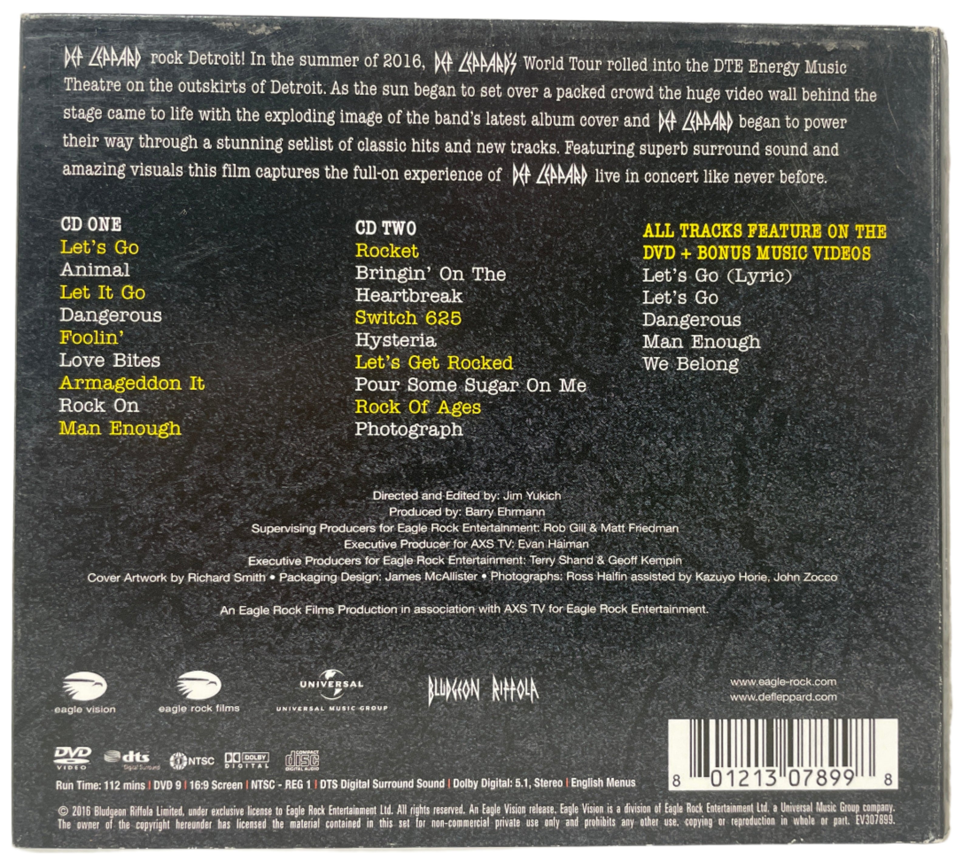 Def Leppard: And There Will Be a Next Time: Live From Detroit