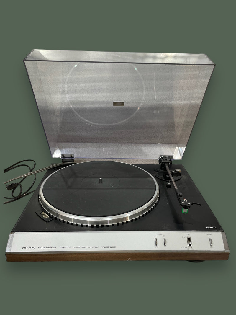 Sanyo Plus Series Quartz PLL Direct Drive Turntable PLUS Q25