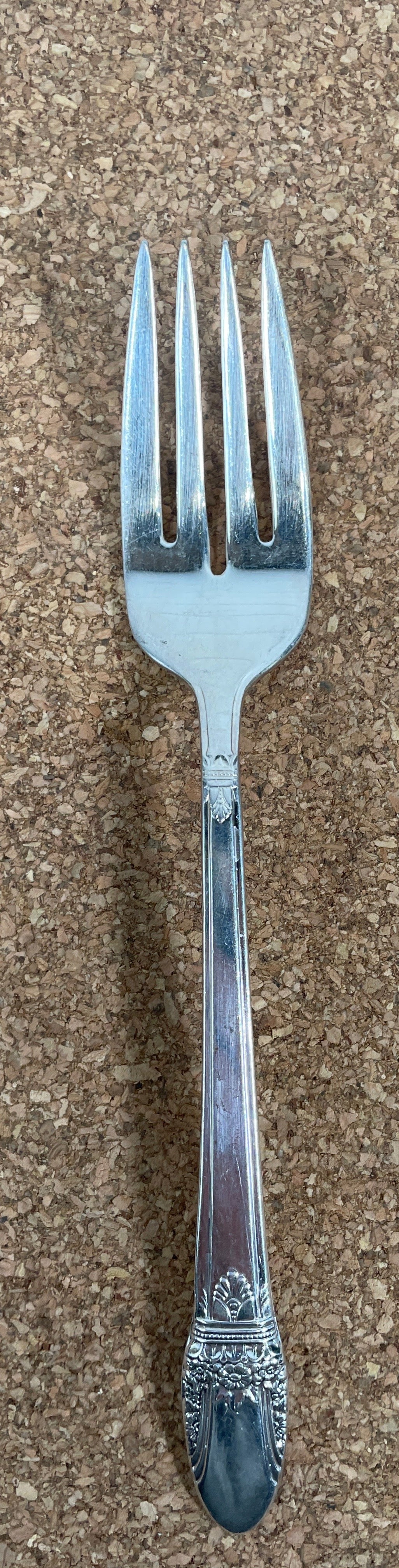 Set of 12 Rogers Bros. Silverware Salad-Desert Forks