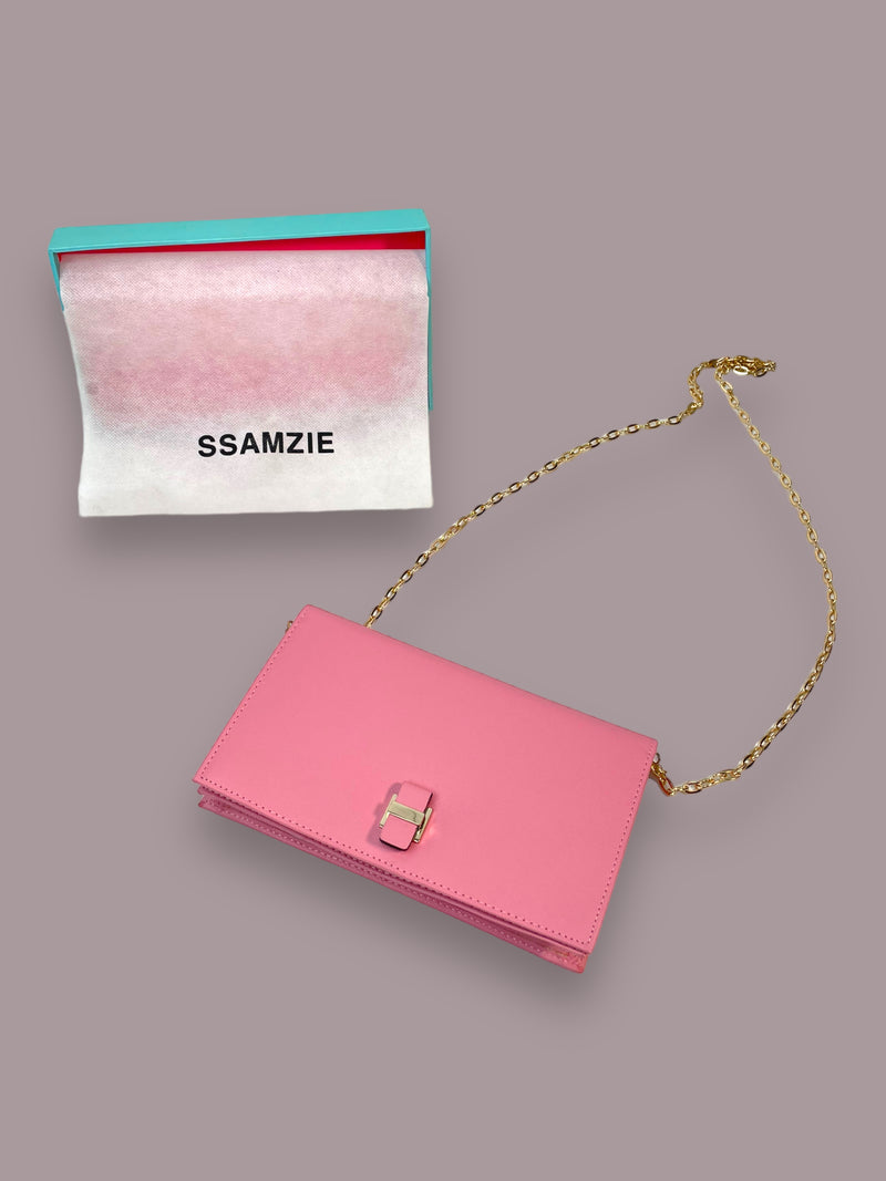 Ssamzie Pink Crossbody Bag