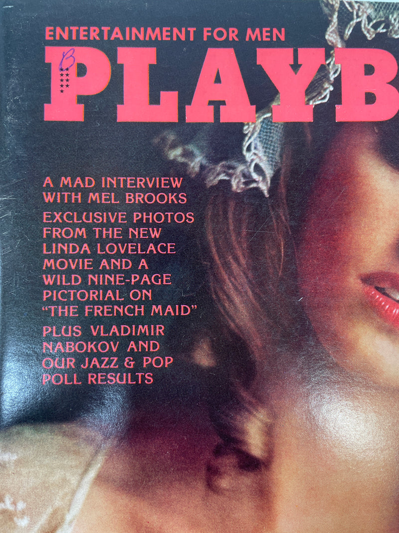 Vintage Playboy Magazine, February 1975 - Linda Lovelace Movie