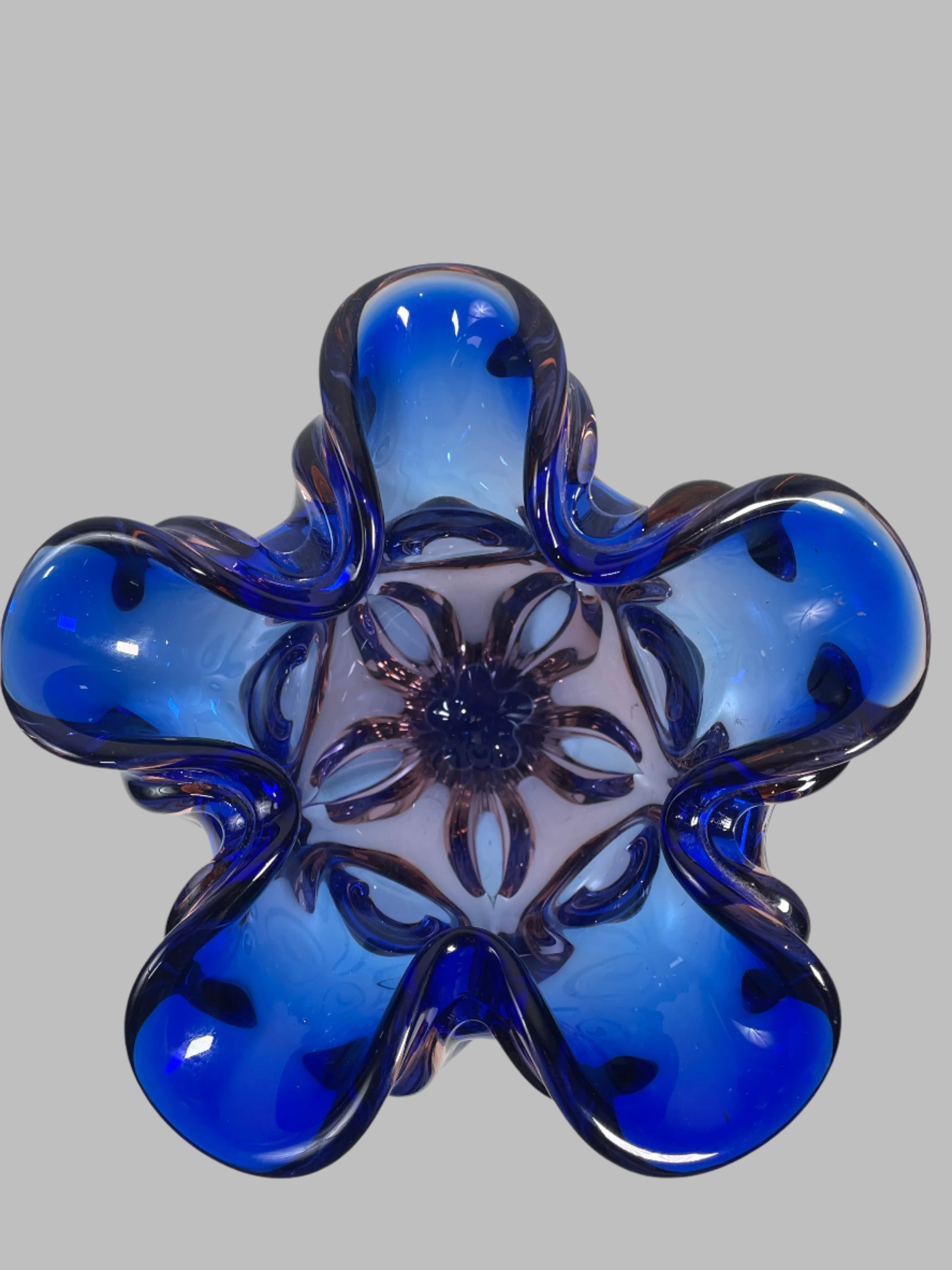 Vintage MCM Vase, Josef Hospodka Chribska Studio. Made in Czechoslovakia