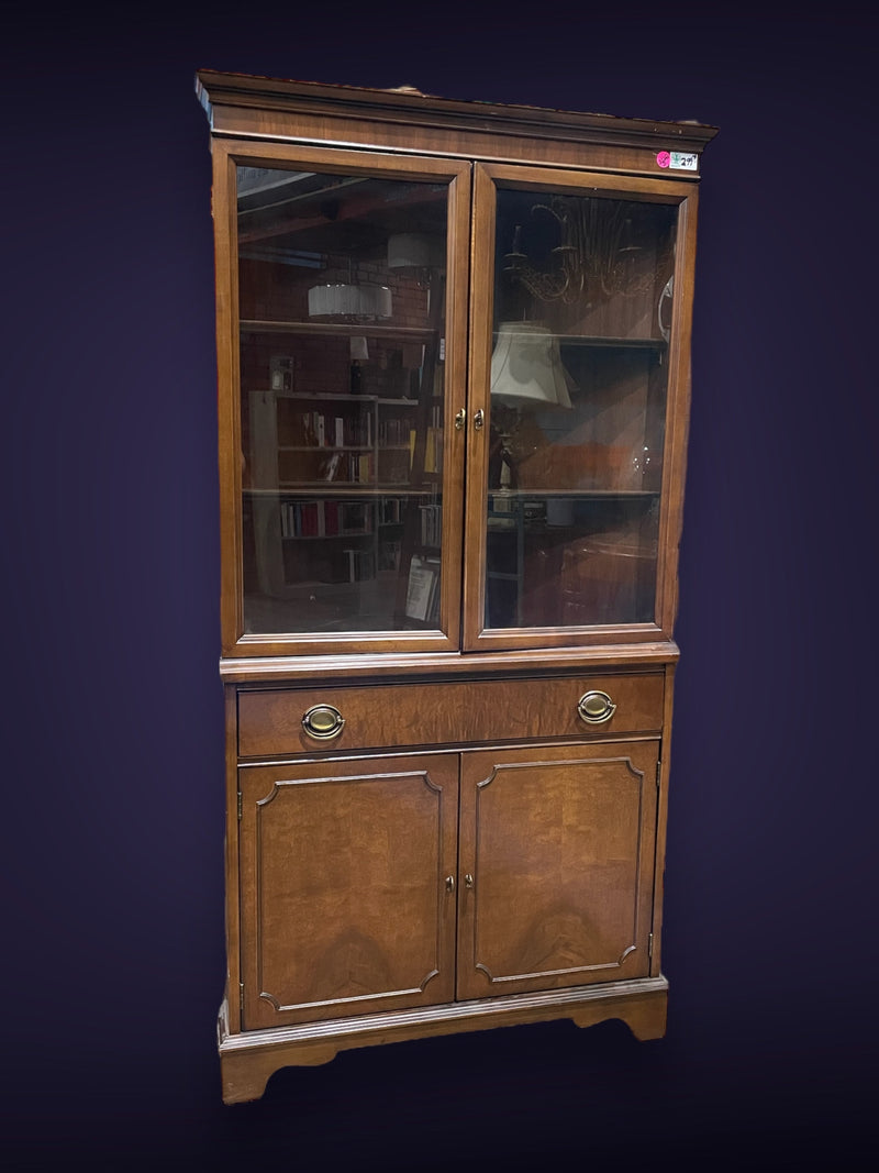 Vintage Corner Cabinet