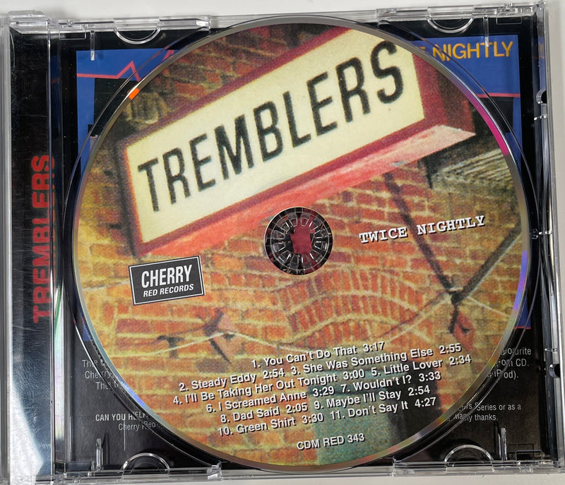 The Tremblers, ( Peter Noone) Twice Nightly, 1980, Cherry Red Records