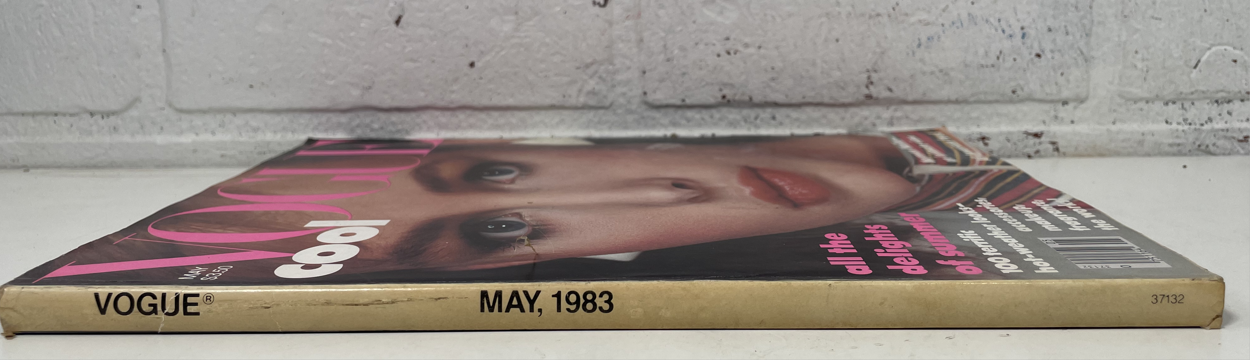 Vintage Vogue Magazine May 1983 Lauren Helm by Richard Avedon